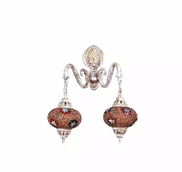 Wandlampe Wandleuchten Art Wandleuchte Lüster Wand Lampen Weiß Glas