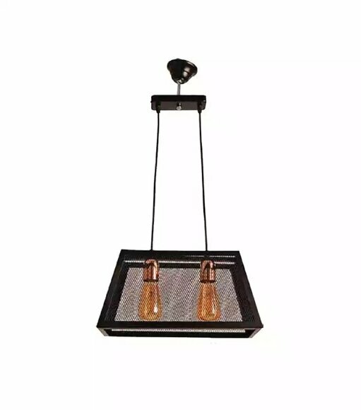 Deckenlampe Wohn Leuchte Schlafzimmer schwarz schicke Lampe Deckenleuchte