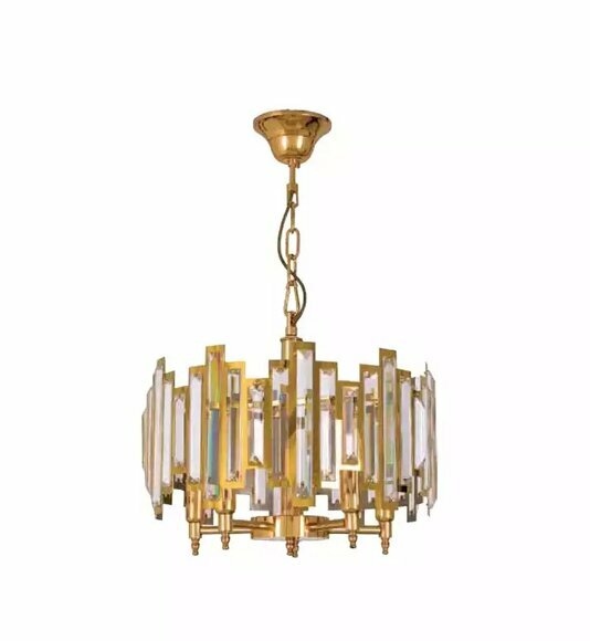 Kronleuchter Luster Hängelampe Pendelleuchten Luxus Gold Lampen Leuchten