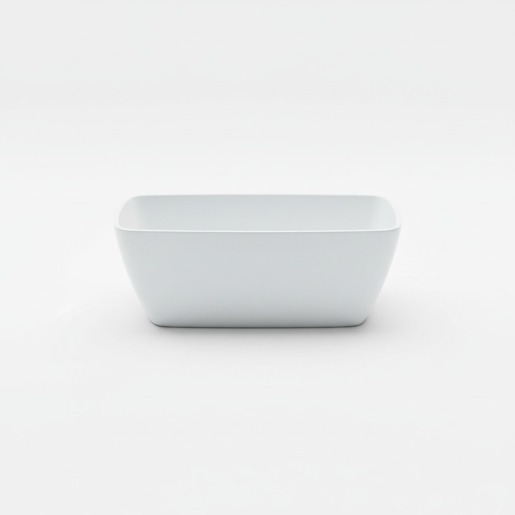 Badewanne Badezimmer Acryl Wanne Weiß Standbadewanne Zeitgenössisch