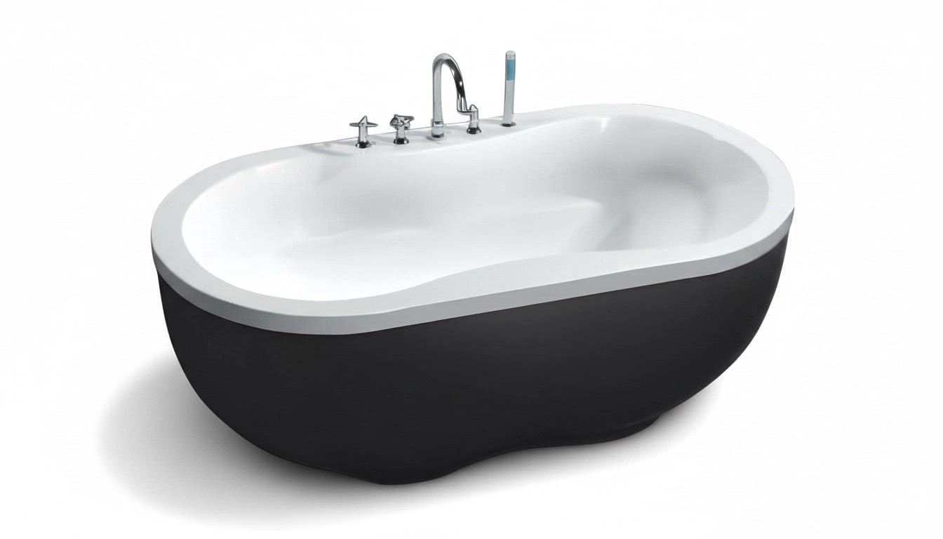 Badewanne Luxuswanne Wellnesswanne Acrylwanne Komfortwanne Wanne 165x85 cm