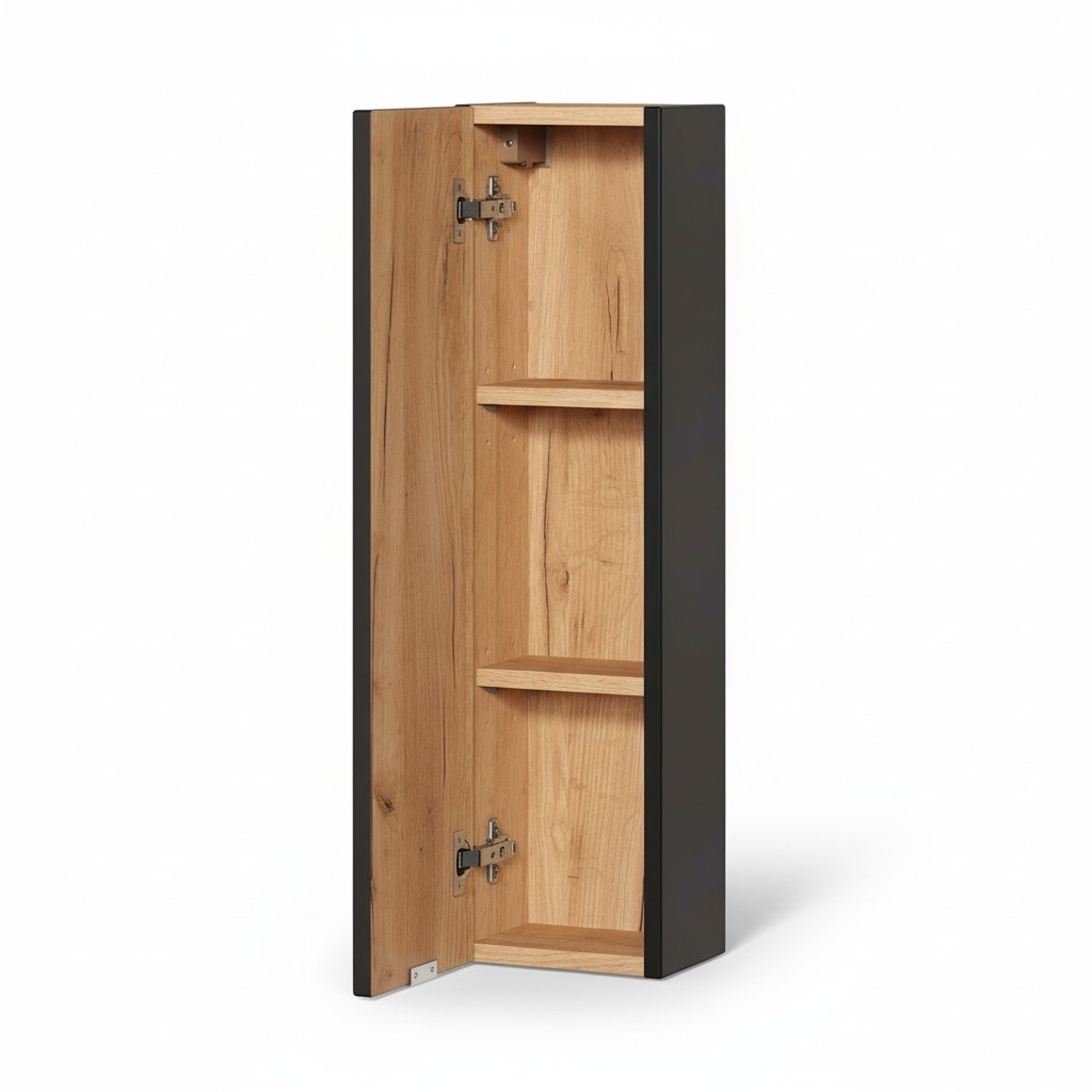 Badezimmer Badmöbel Regal Schrank Braune Schränke Apotheken Holz Regale Möbel