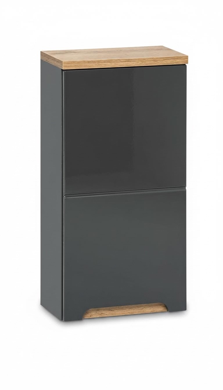 Badezimmerregal Hänge-Hochschrank 35 x 20 x 70 cm Hänge-Badschrank