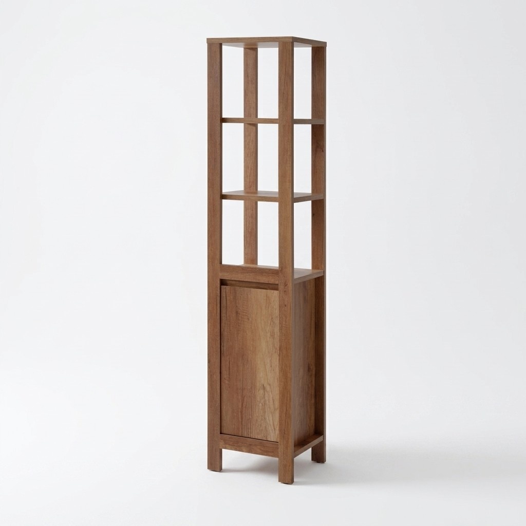 Badezimmerschrank Badmöbel Schrank Hochschrank Badschrank Regal Schränke Regale