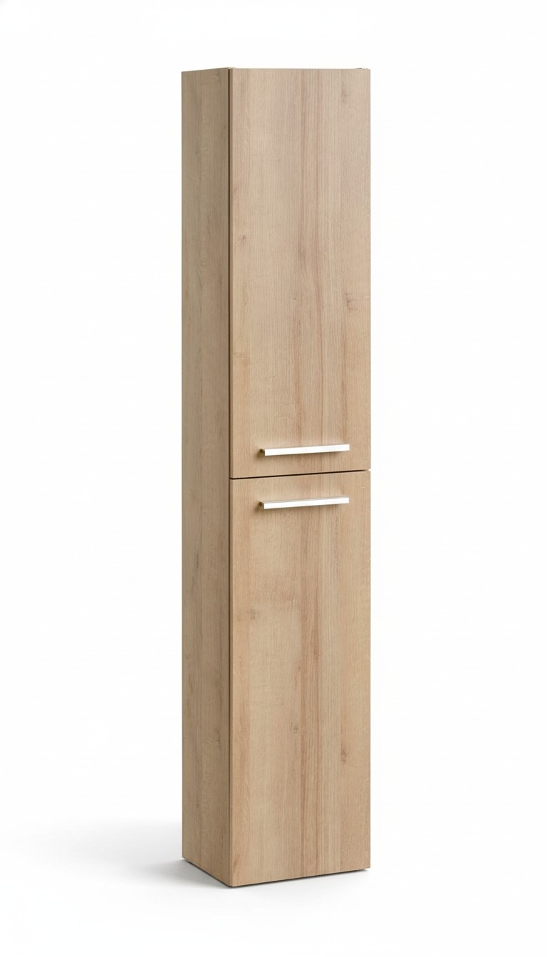 Badezimmerschrank Hochschrank hängend 160 cm Badmöbel Schrank Bad Schränke Regal