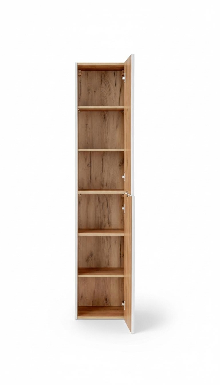 Badmöbel Regal Badezimmer Hochschrank Badschrank Regale Bad Schränke 35x33x170cm