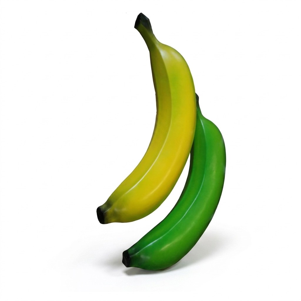 Banane Aussteller 150cm Gewerbe Ladenausstattung Figur Statue Garten