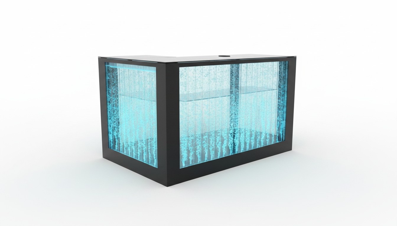Bar Tisch Wasser Wand Bar Theke Möbel Beleuchtete Bartisch Bartheke Led Regal