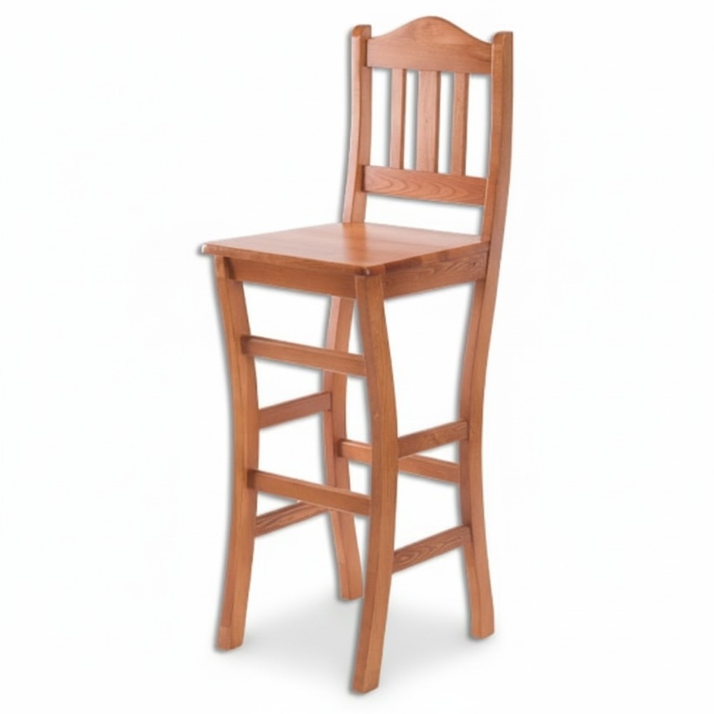 Barhocker Barstuhl Barmöbel Sitzhocker Holzhocker Massivholz Drehbarer Hocker