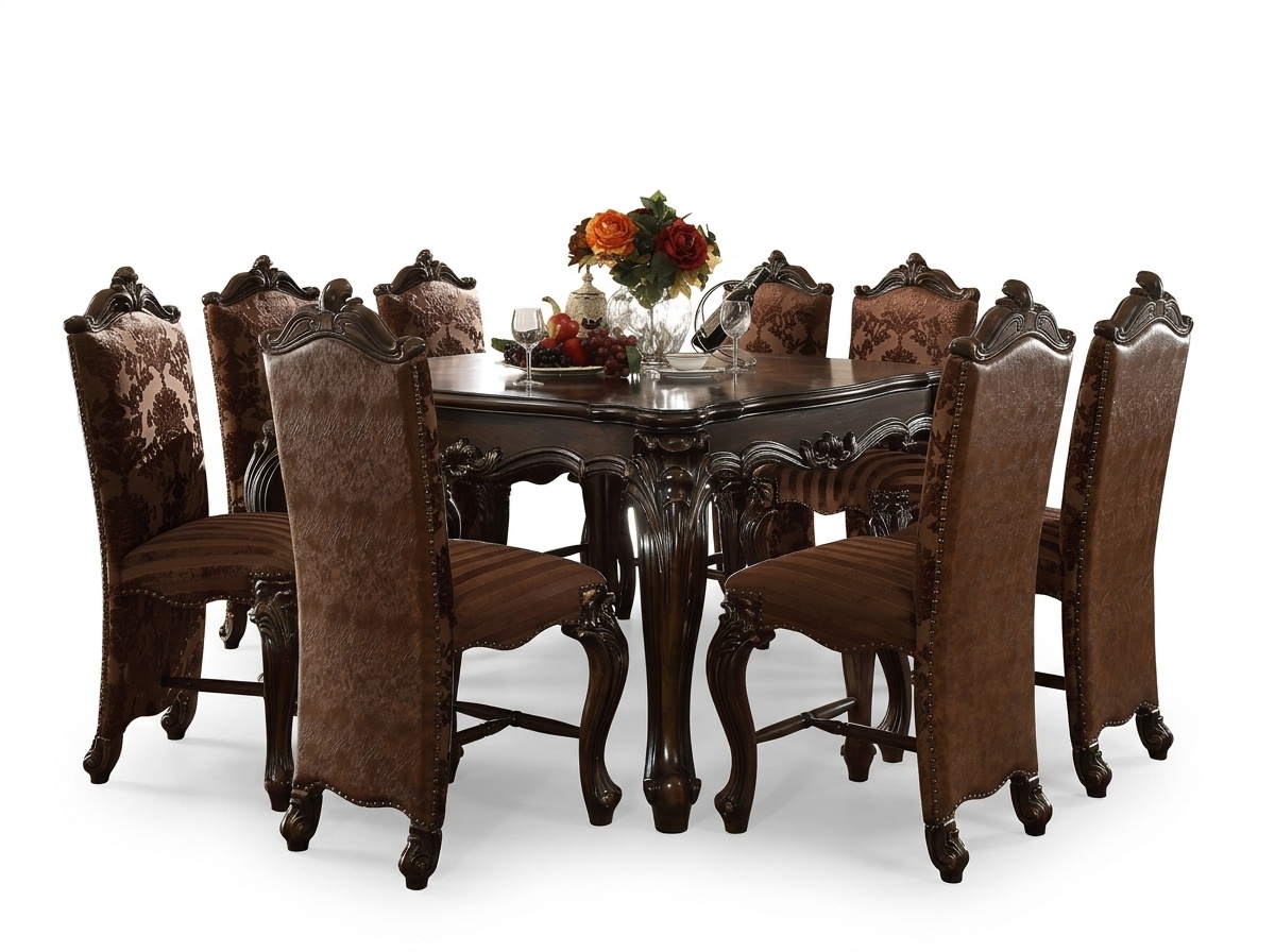 Barock Antik Stil Esstisch Tisch Echtes Holz Klassische Designer Tische Rokoko