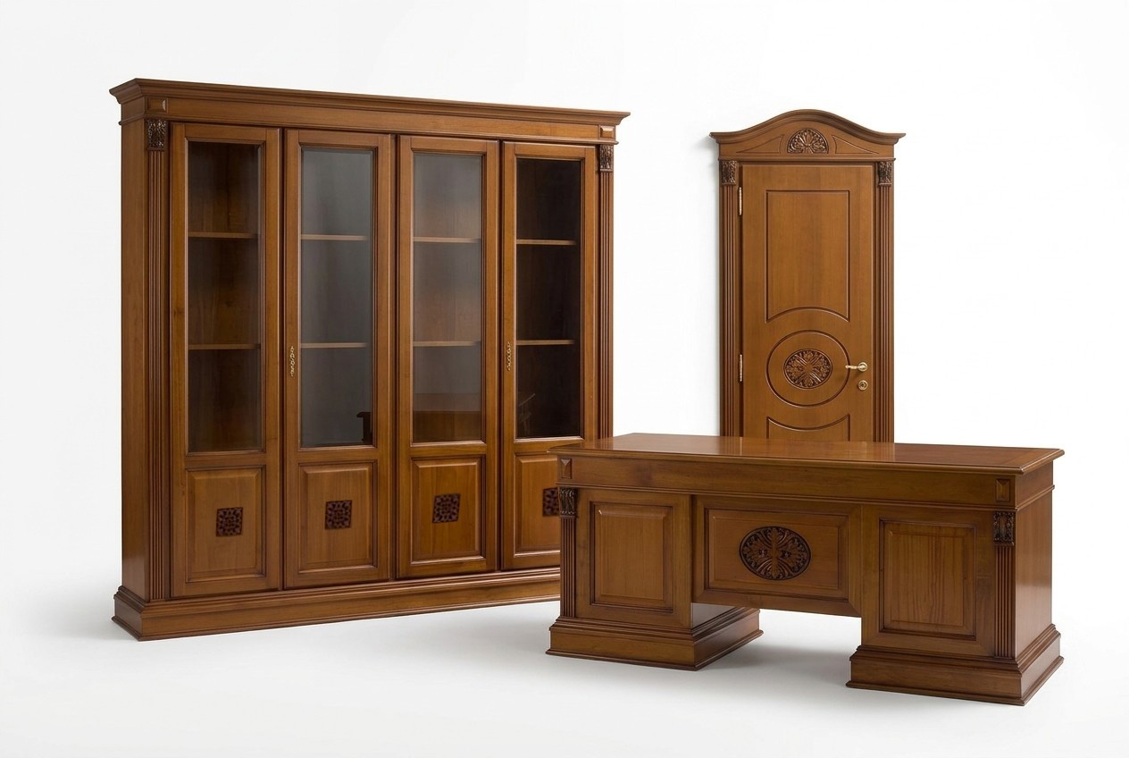 Barock Tür + Zarge Innentüren Maßanfertigung Klassische Holz Türen Italien neu