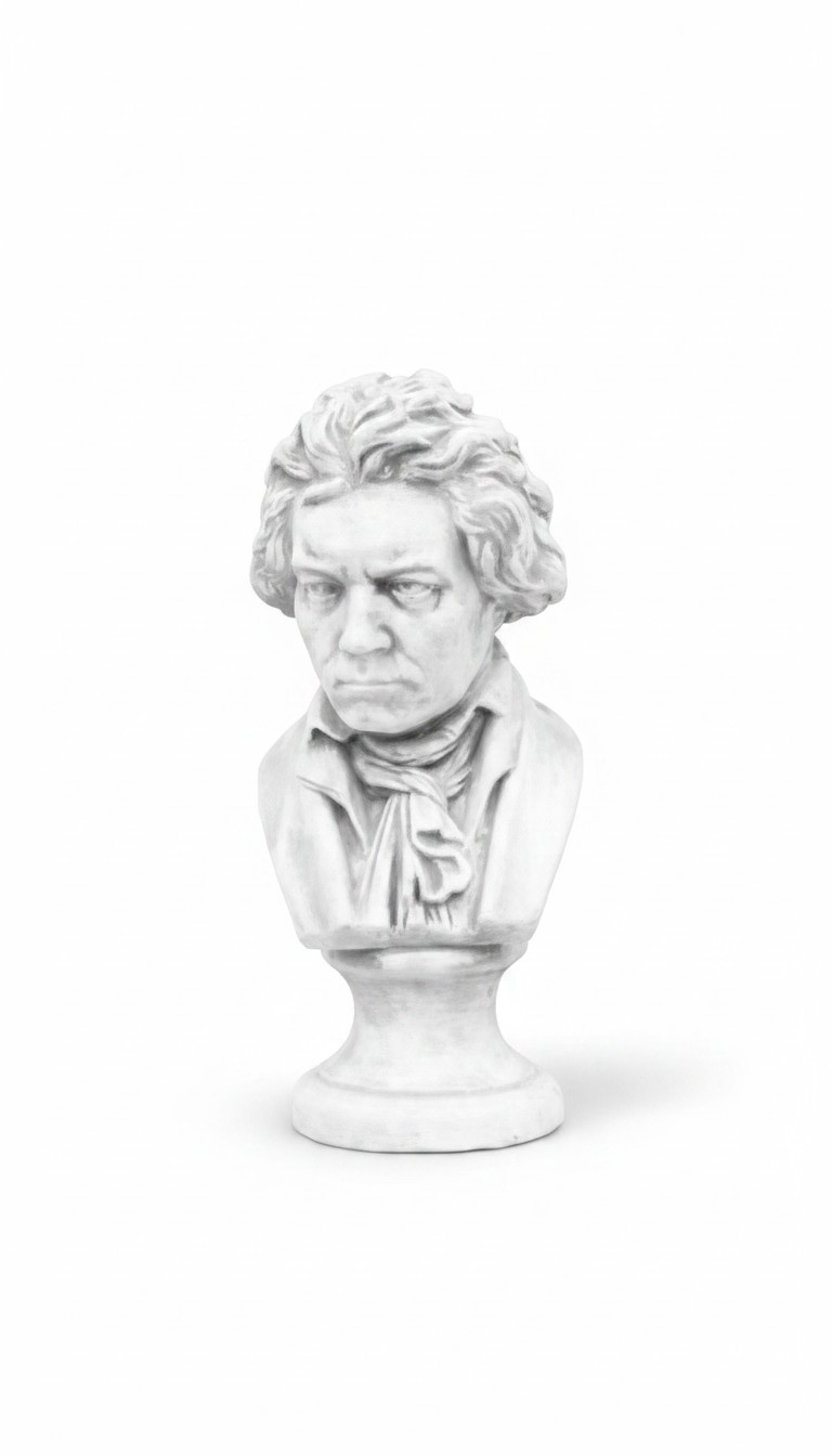 Beethoven Berühmtheit Büste Figur Skulptur Skulpturen Figuren Statuen