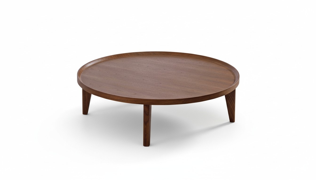 Beistell Couch Designer Tische Rund Tisch Wohn Zimmer Runde Sofa Holz