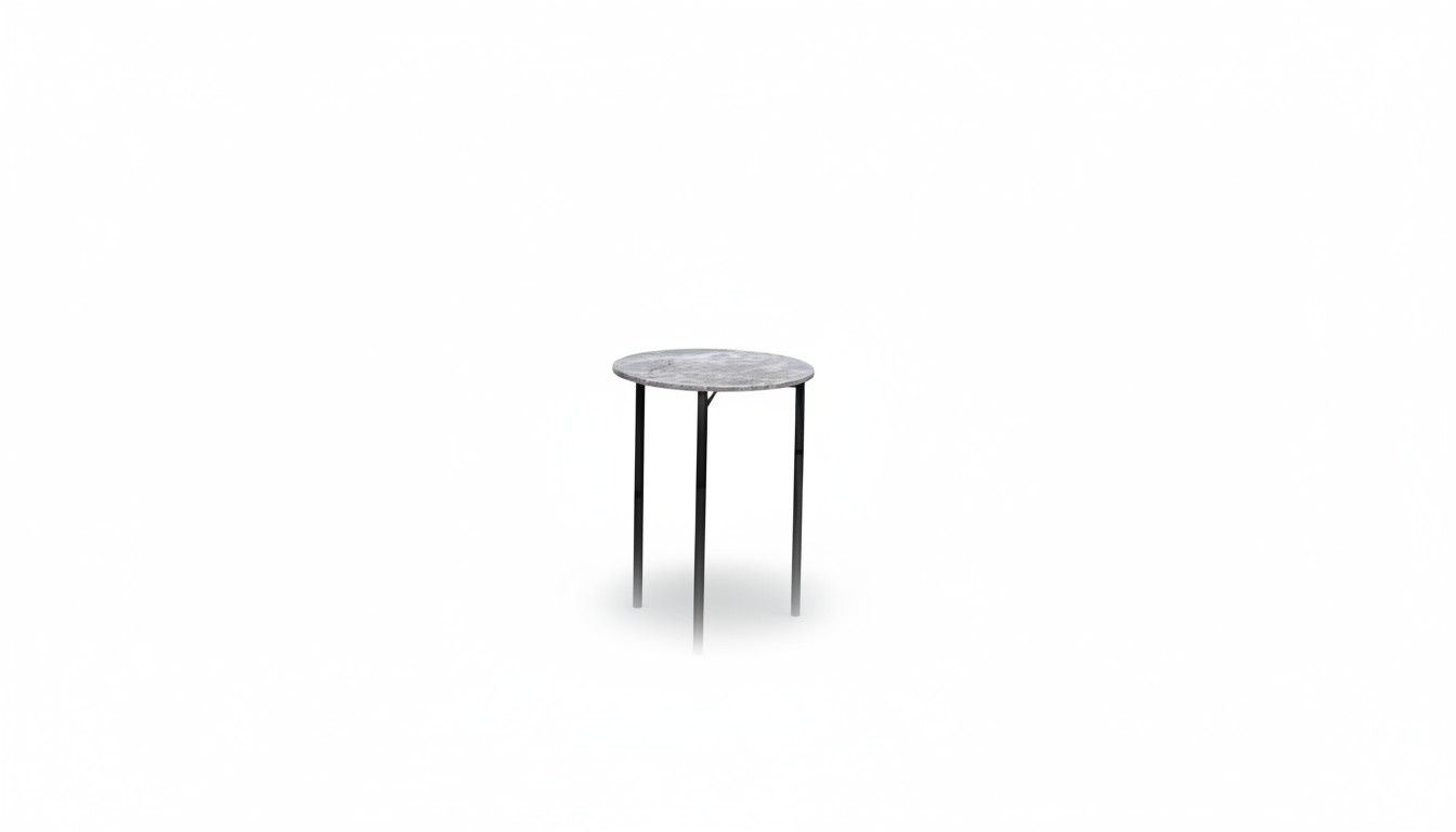 Beistell Couch Designer Tische Marmor Kunststein Metall Tisch Wohn Zimmer