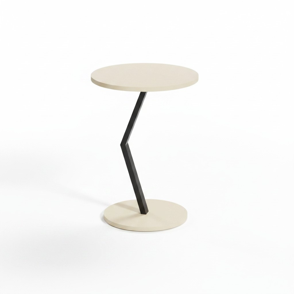 Design Couchtisch Rund mit Hocker Set Goldene Beine
