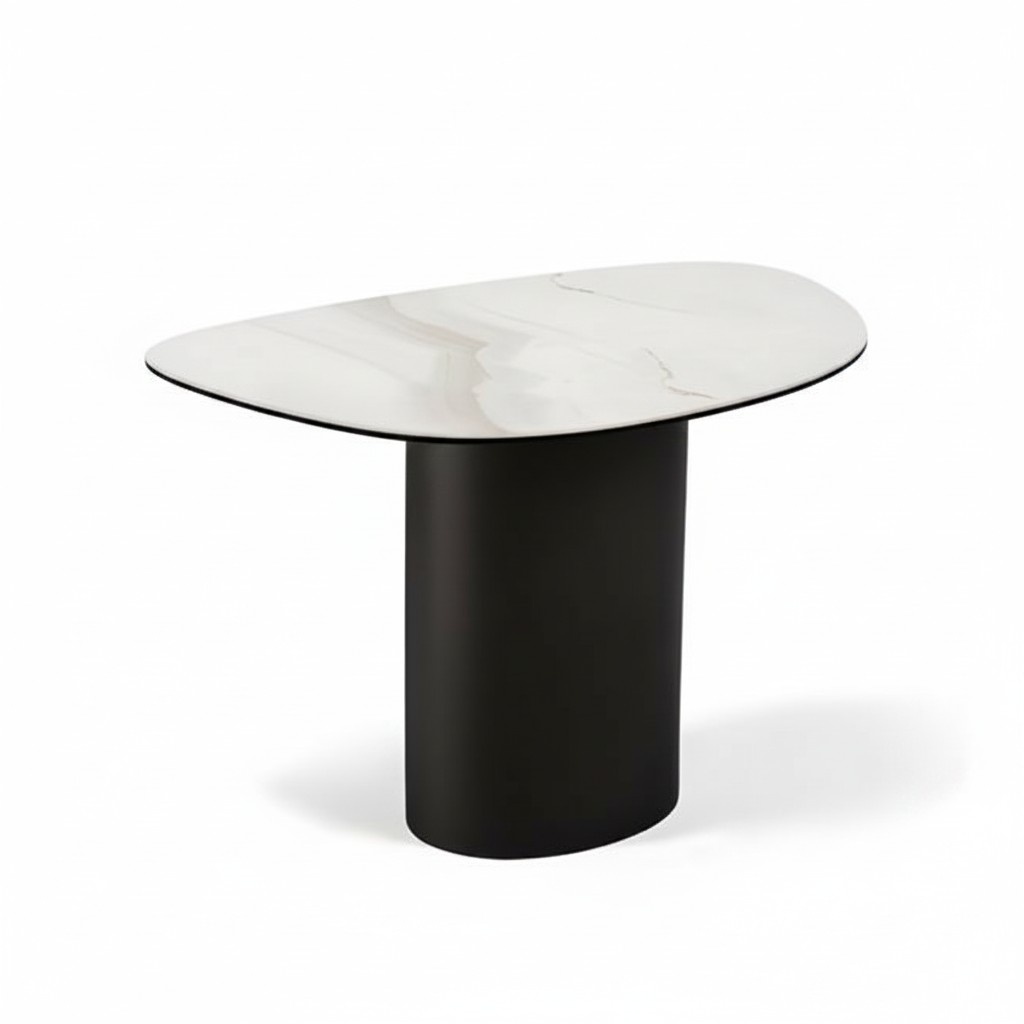 Beistelltisch Designer Moderner Couchtisch Metall Wohnzimmer Tisch Oval