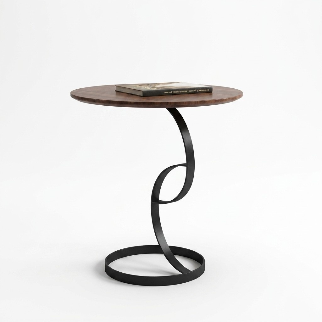 Beistelltisch Runder Tisch Couchtisch Sofa Metall Wohnzimmer Runde Design Tische