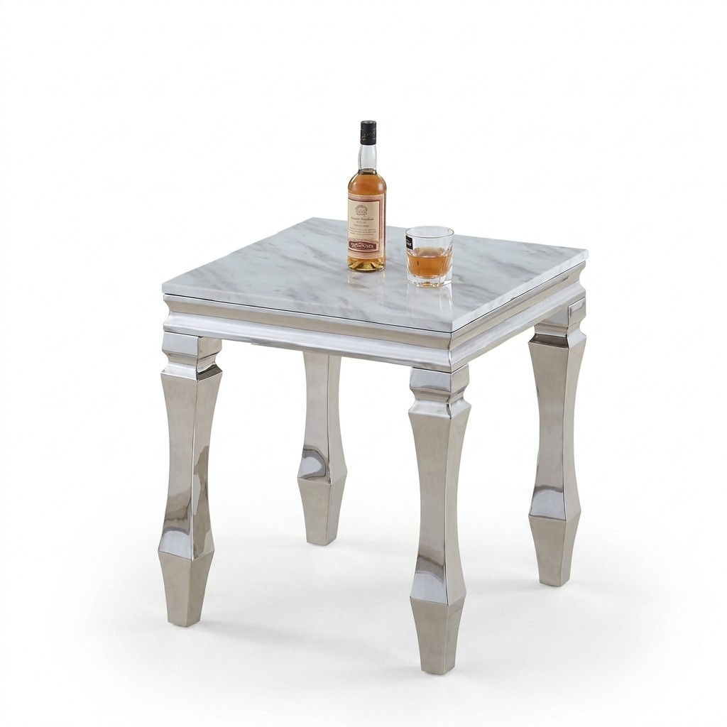 Beistelltisch Tische Edelstahl Beistelltische Luxus Wohnzimmer Möbel Tisch Neu