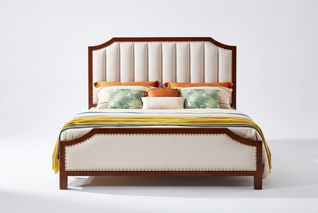 Bett 2x Nachttische 3 tlg. Schlafzimmer Set Design Klassisch Luxus