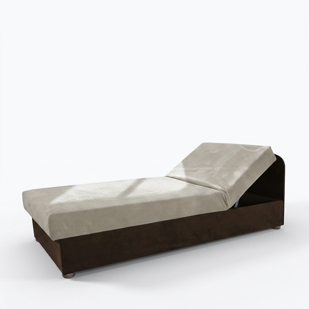 Bett Betten 80*200 Schlafzimmer Leder Polster Textil Bettgestell Stoff Textil