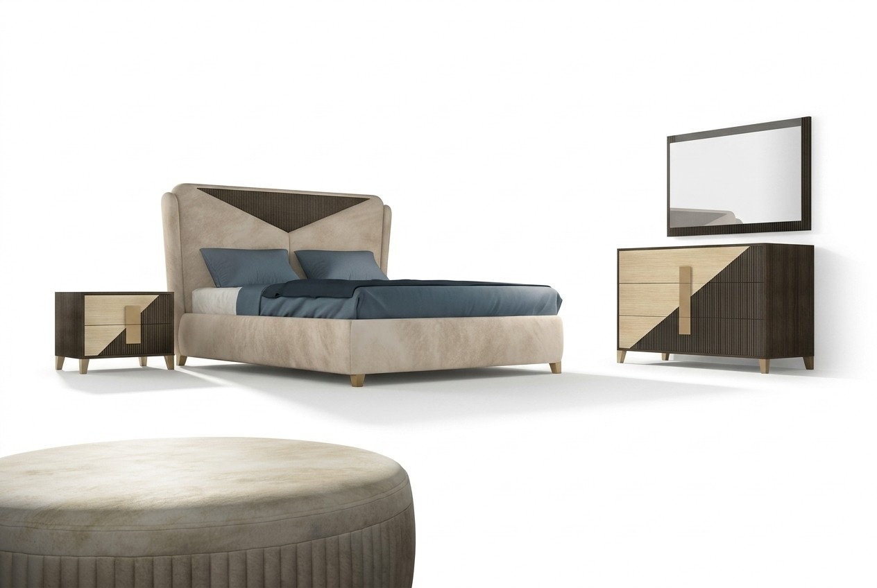 Bett Betten Doppelbett Schlafzimmer Ehe Polster Designer Doppelbetten jvmoebel
