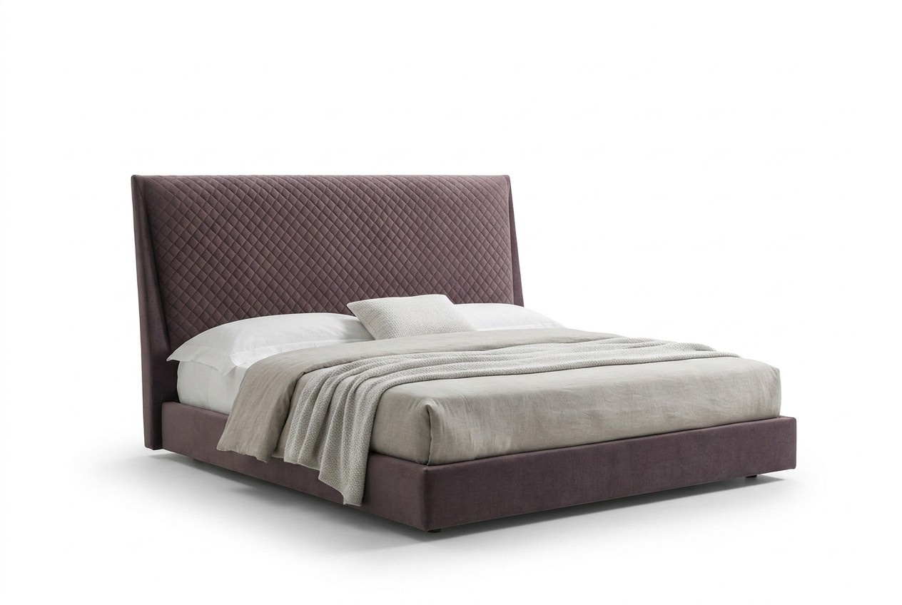 Bett Betten Doppelbett Schlafzimmer Polster 180x200cm Italienische Möbel Ehe Neu