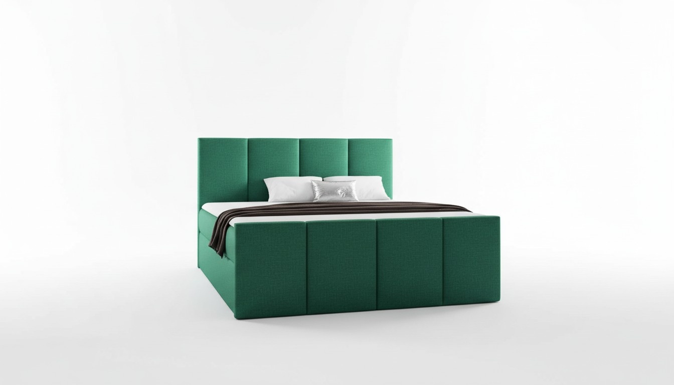 Bett Bettkasten Boxspringbett Möbel Schlafzimmer Design Doppel Hotel Modern Neu