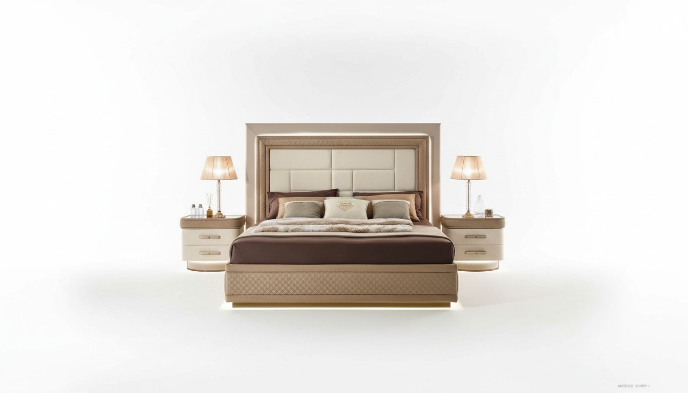 Bett Bettrahmen Holz Doppel Schlafzimmer Modern Doppelbett Möbel Luxus Betten