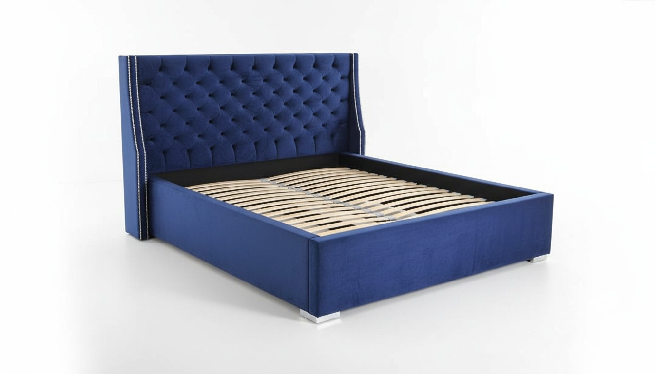 Bett Chesterfield Design Luxus Hotel Betten 180x200cm Schlaf Zimmer