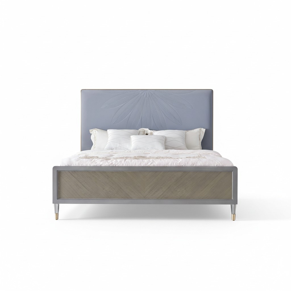 Bett Design Schlafzimmer Holz Bett Betten 180x200cm Betten Doppel Hotel Neu