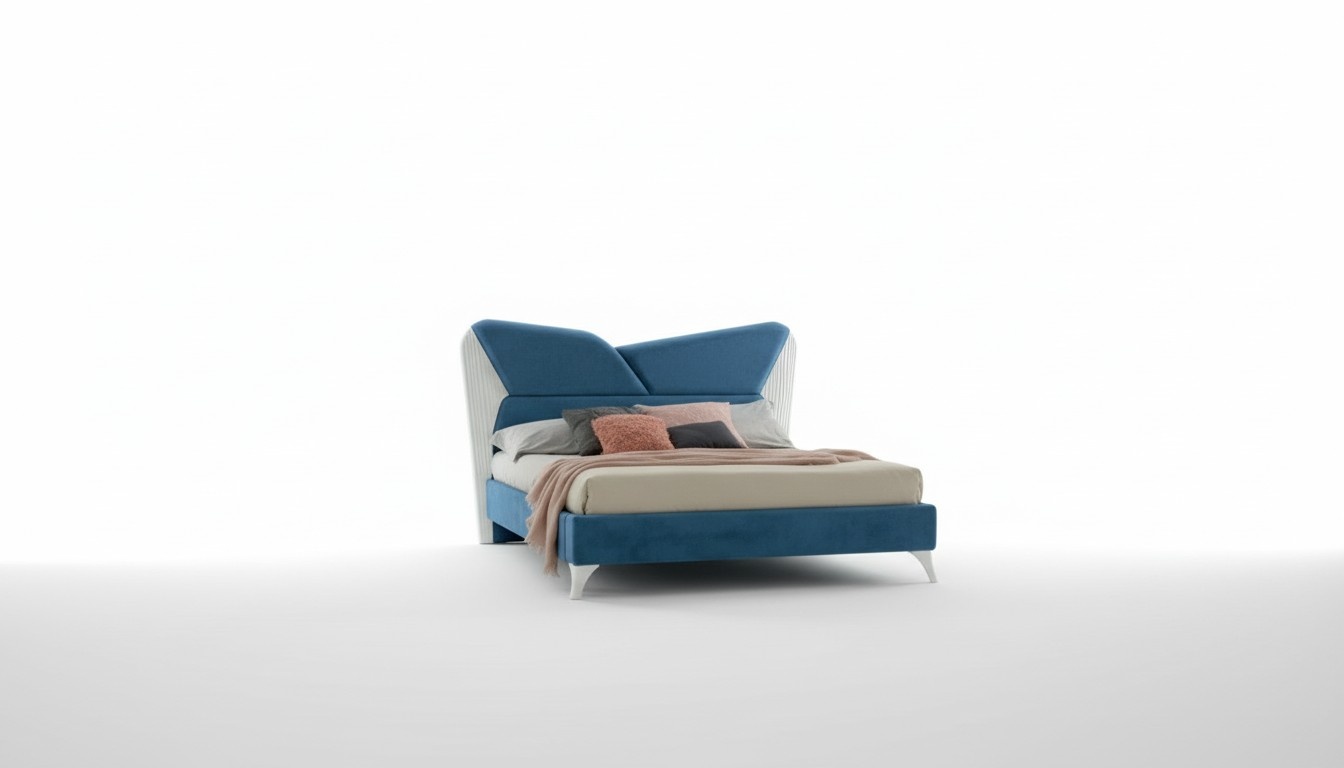 Bett Doppelbetten Hotel Bett Modern Bettgestell Luxus Design Bettrahmen Holz Neu