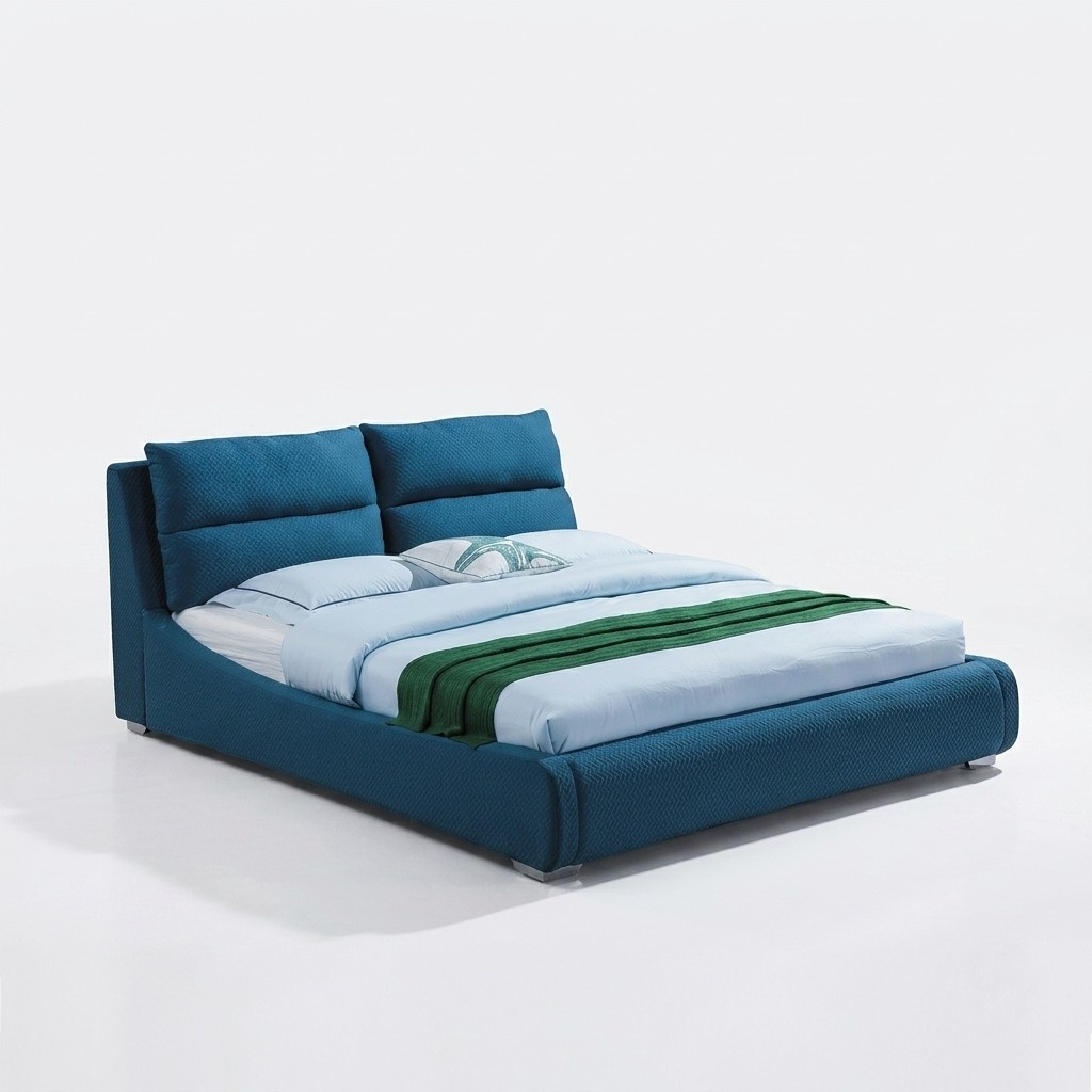 Bett Polster Design Luxus Doppel Hotel Betten Schlaf Zimmer Leder 180x200cm