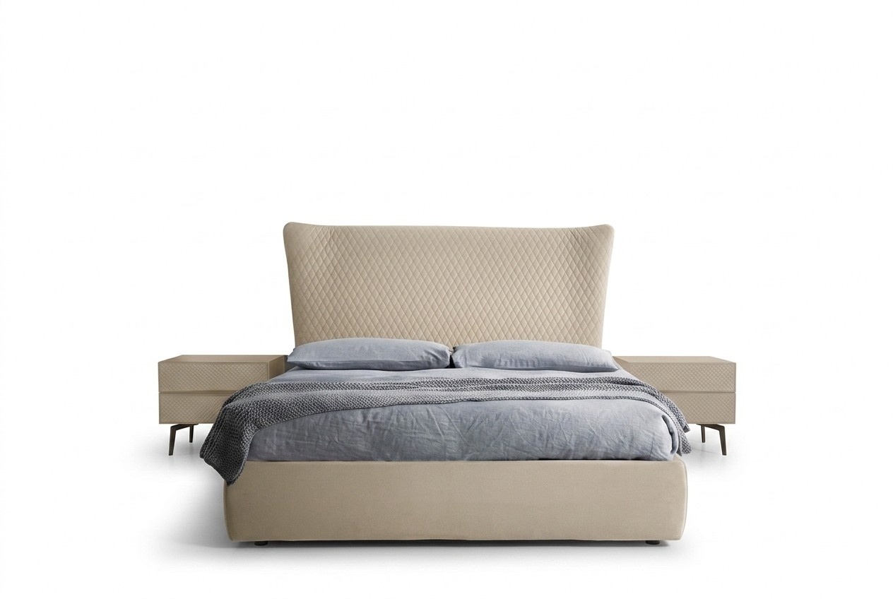 Bett Polster Design Luxus Doppel Hotel Betten Schlaf Zimmer Luxus jvmoebel® Neu