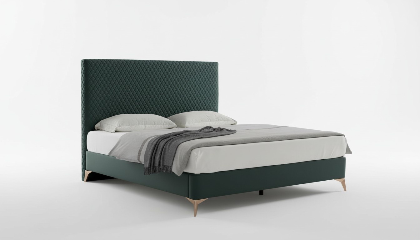 Bett Polster Design Luxus Doppel Betten Ehe Schlaf Zimmer Leder Hotel Bett Neu