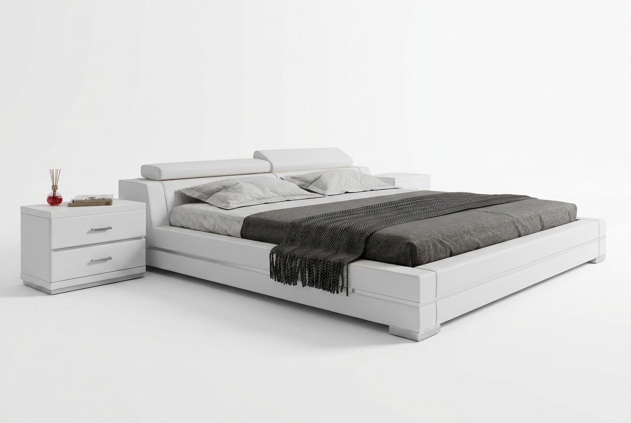Bett Polster Design Luxus Doppel Hotel Betten Ehe 180x200cm Schlaf Zimmer Leder