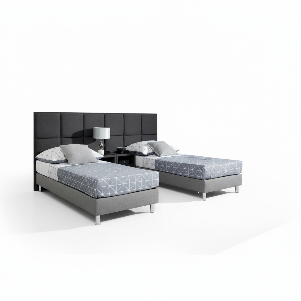 Bett Polster Design Luxus Doppel Hotel Betten Ehe 80/160x200cm Schlaf Zimmer