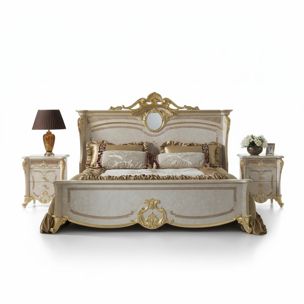 Bett Schlafzimmer Betten Doppelbett Bettrahmen Hotel Design Polster Luxus Möbel