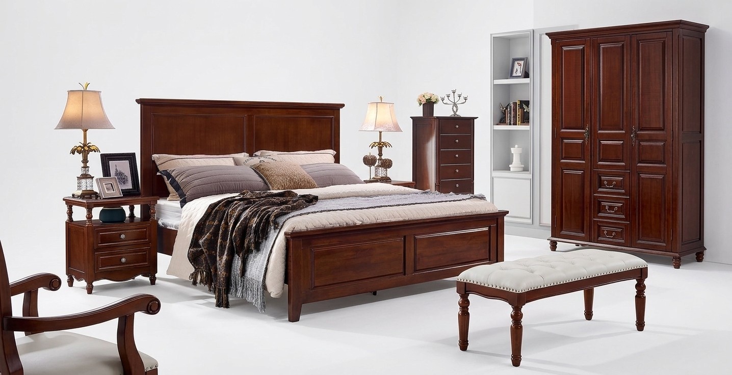 Bett Schlafzimmer Set Design Möbel Luxus Betten 2x Nachttische 3tlg Bettgestell