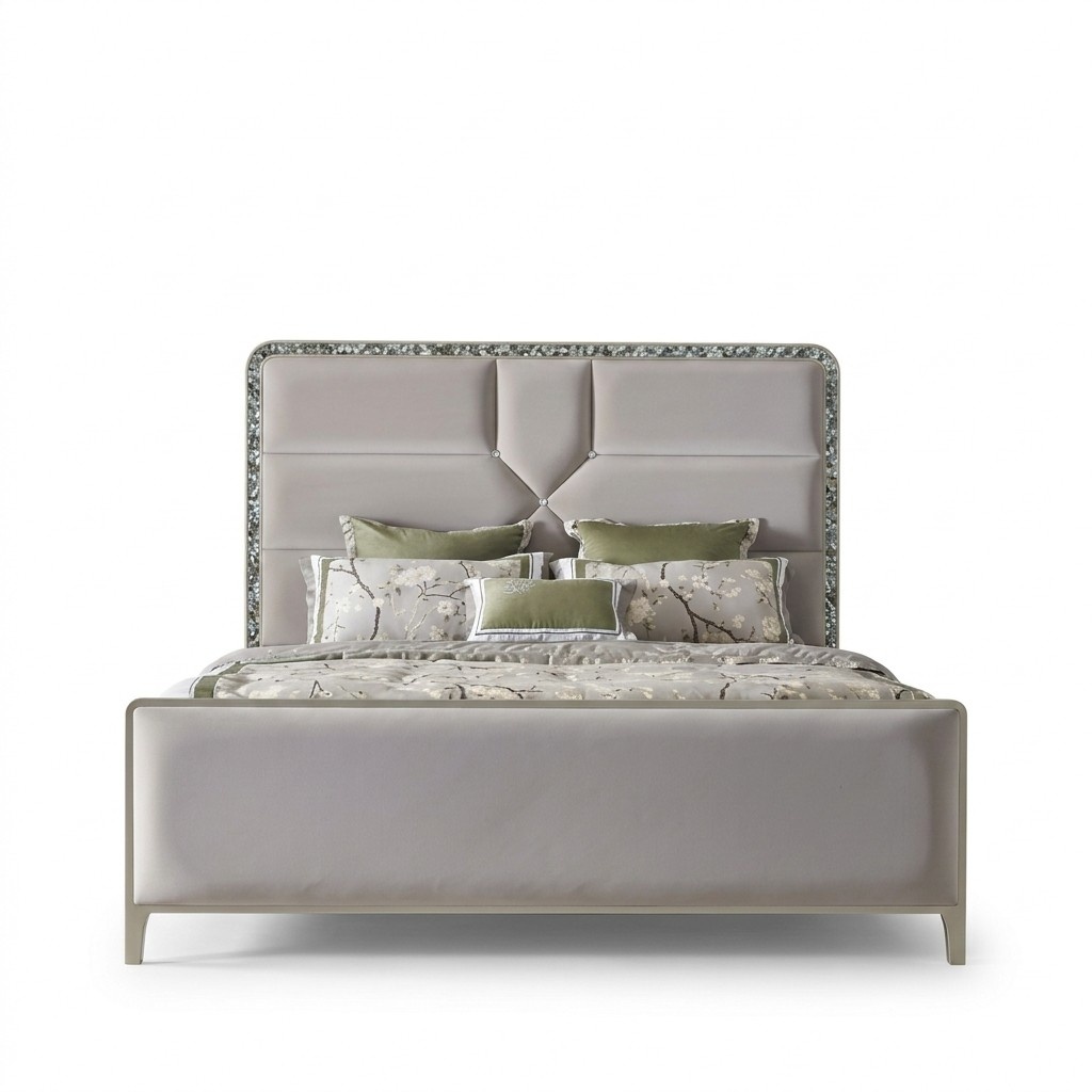 Betten Doppel Bett Design Schlafzimmer Holz Bett Betten 150x200cm Hotel Neu