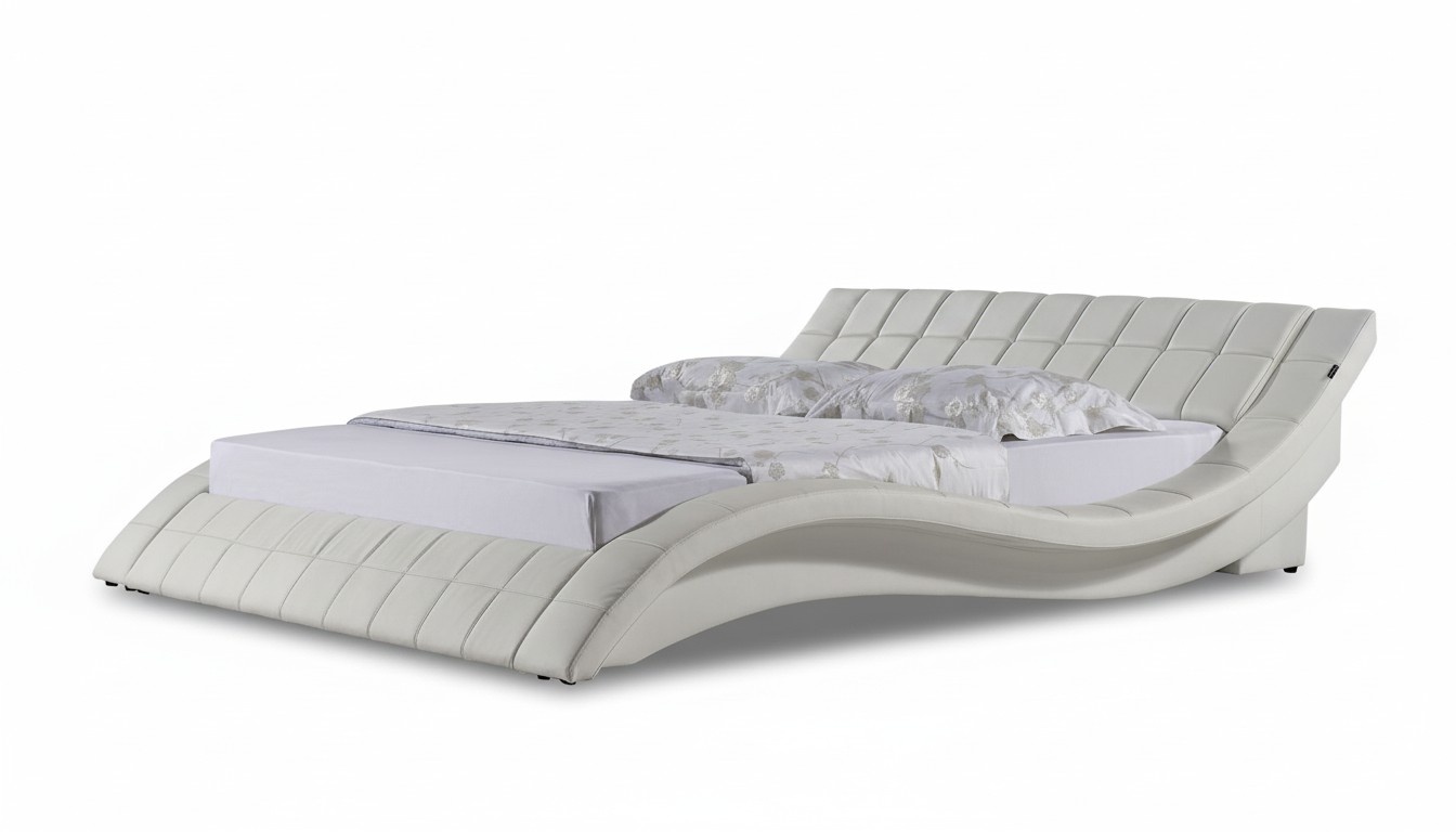 Betten Ehe 180x200cm Schlaf Zimmer Leder Doppel Bett Polster Design Luxus Hotel