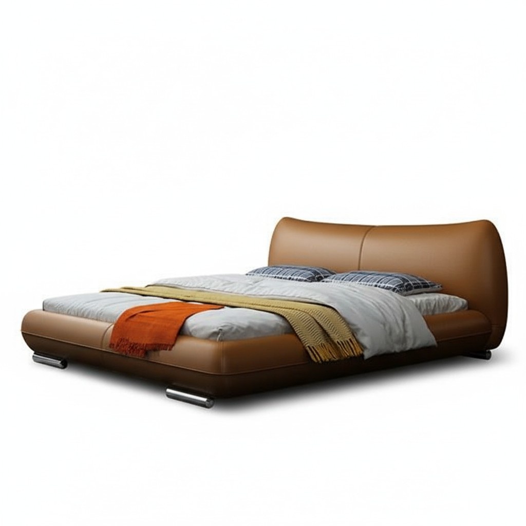 Betten Textil Leder Hotel Luxus Polster Samt Stoff Designer Bett Schlafzimmer