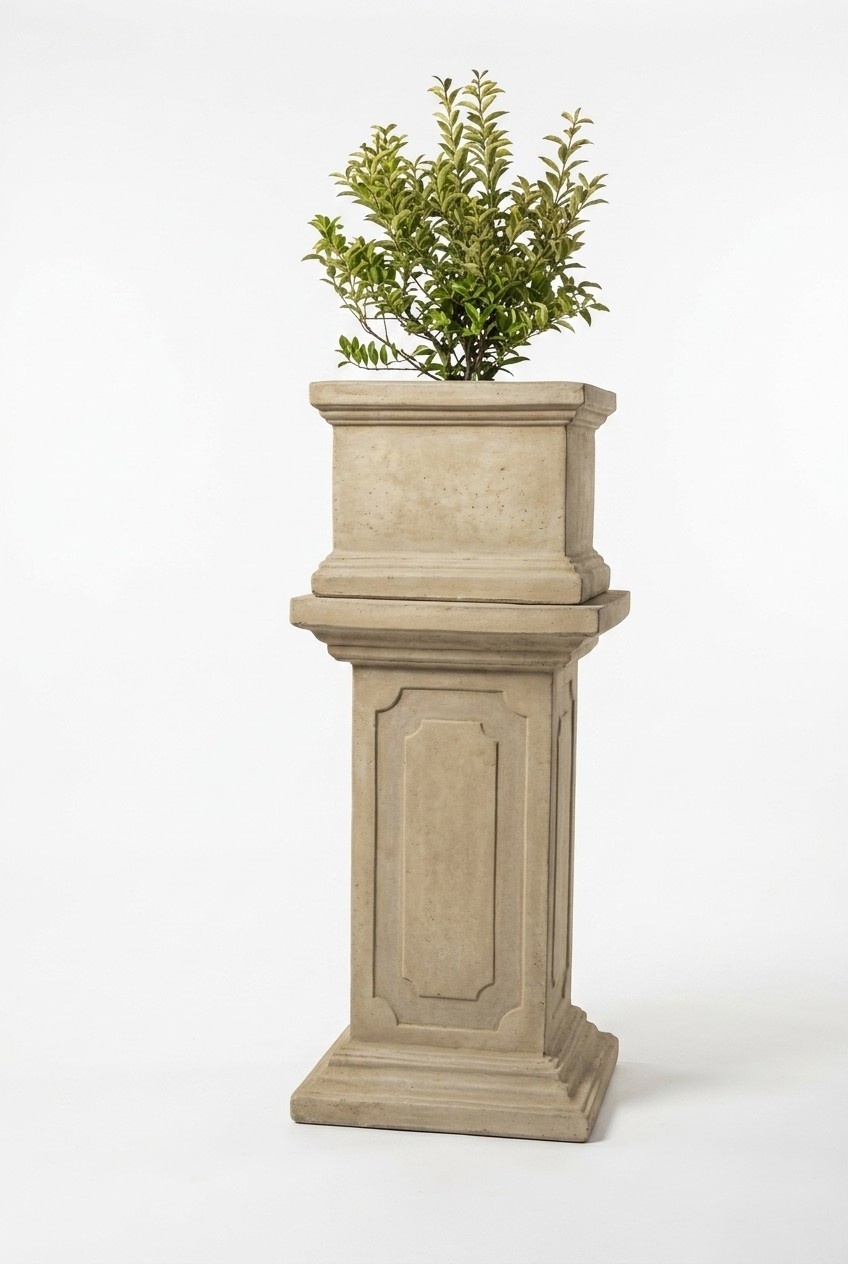 Blumenkorb Blumenkasten Blumen Gefäss Dekoration Statue Figuren Garten