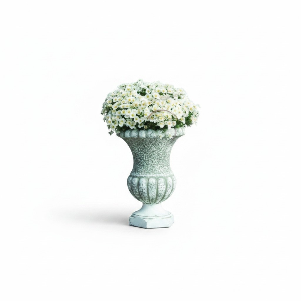 Blumenkübel Pflanz Kübel Dekoration Figur Blumentöpfe Garten Vasen 175