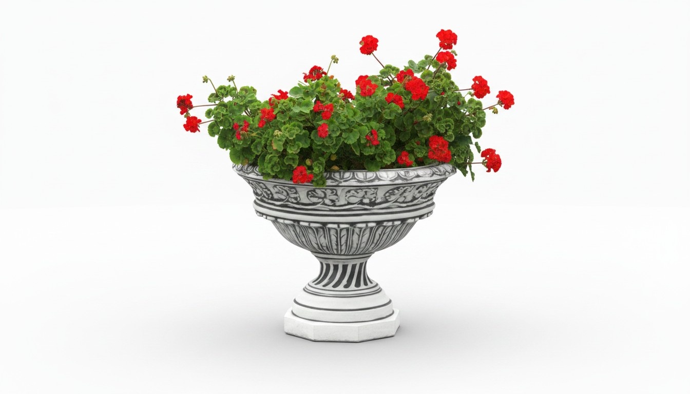 Blumenkübel Pflanz Kübel Dekoration Figur Blumentöpfe Garten Vasen