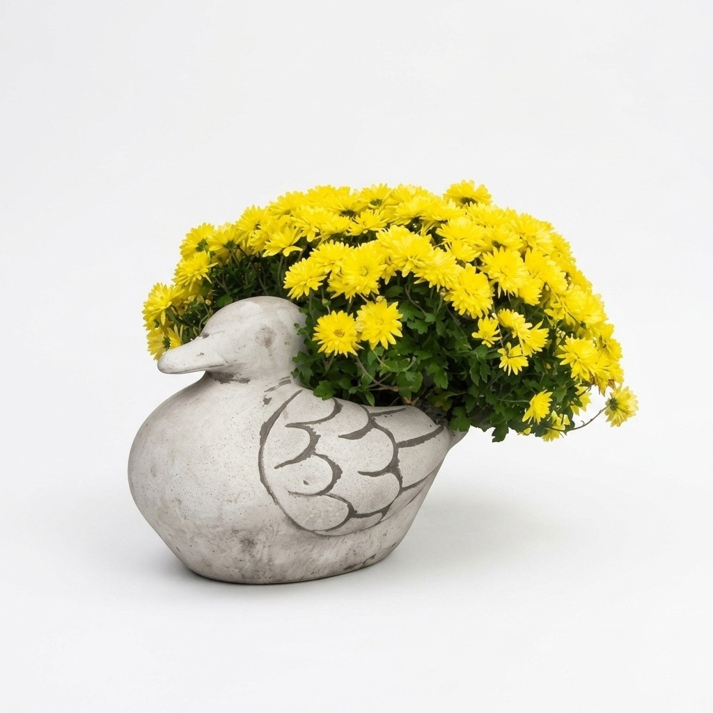 Blumenkübel Pflanz Kübel Dekoration Figur Blumentöpfe Garten Vasen