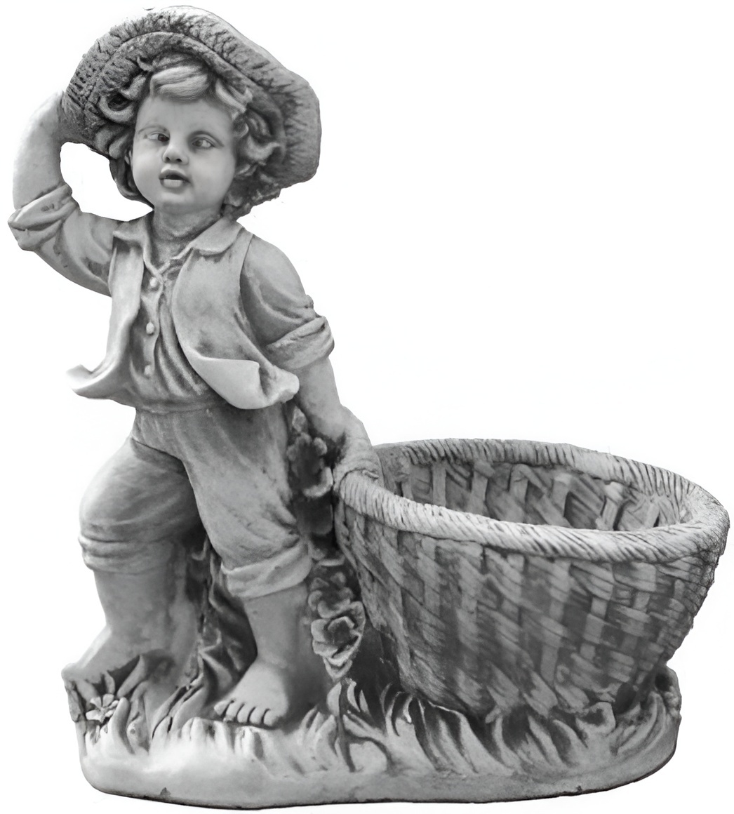 Blumenkübel Pflanz Kübel Dekoration Figur Blumentöpfe Garten Vasen