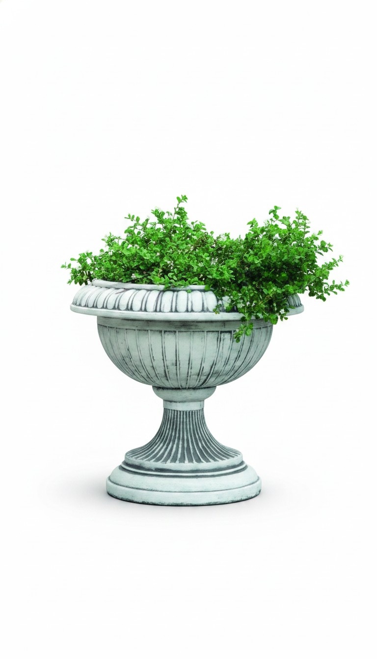 Blumenkübel Pflanz Kübel Dekoration Figur Blumentöpfe Garten Vasen