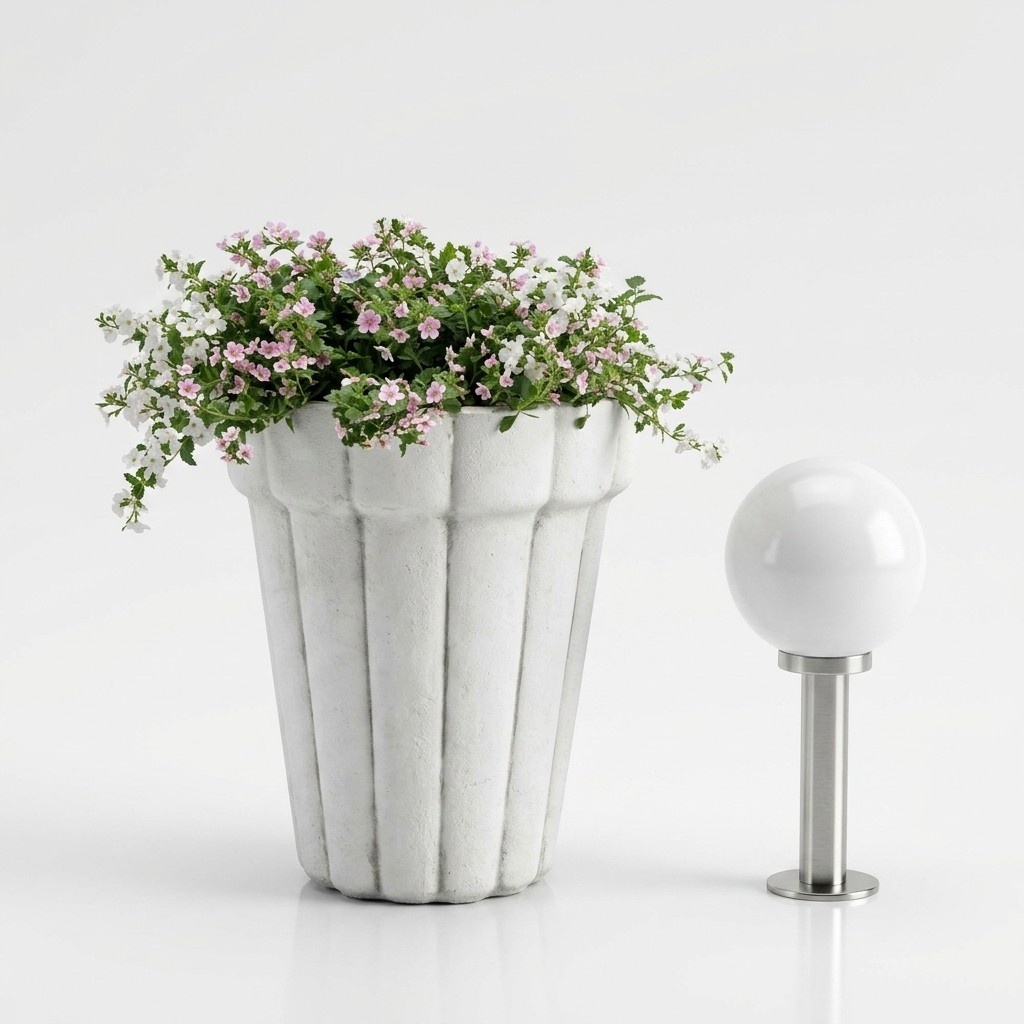 Blumenkübel Pflanz Kübel Dekoration Figur Blumentöpfe Garten Vasen