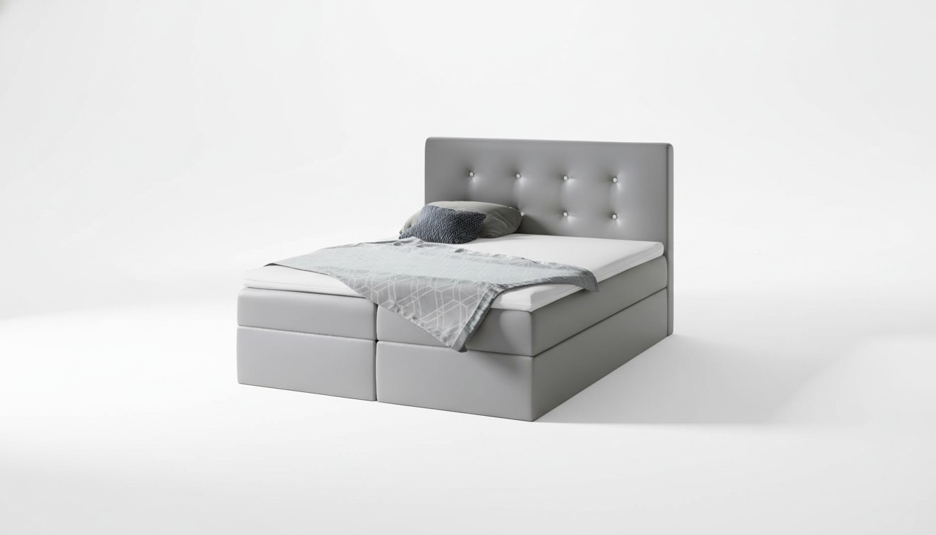 Boxspring Bett Doppel Hotel Möbel Betten Schlafzimmer Einrichtung big 200x200