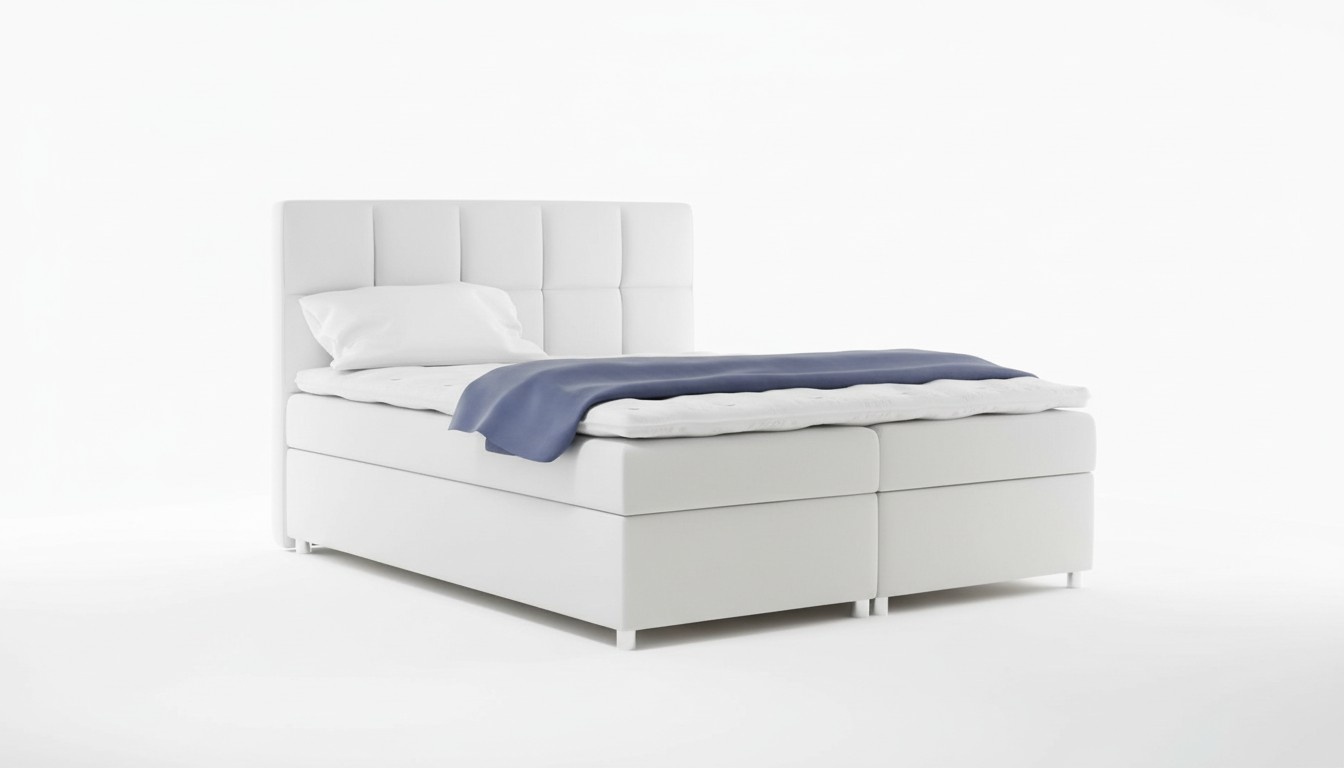 Boxspring Bett Doppel Hotel Möbel Betten Einrichtung big 200x200 Schlafzimmer